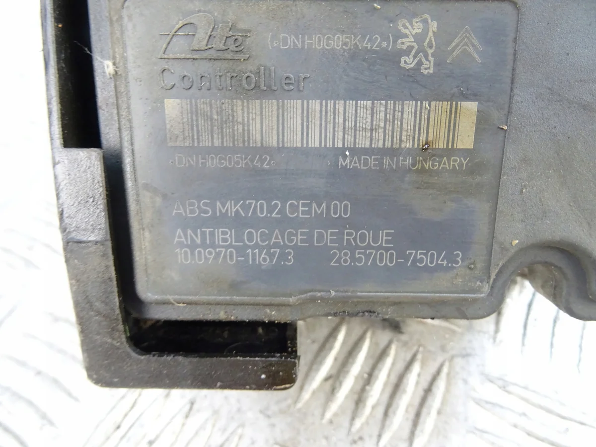 Bomba ABS Citroen 9666392580 image 6