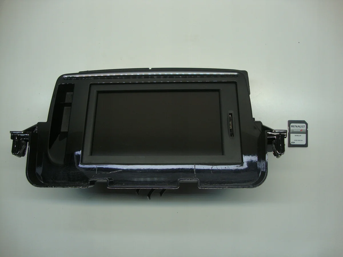 Tela Rádio Navegação Renault Megane III 259153411R