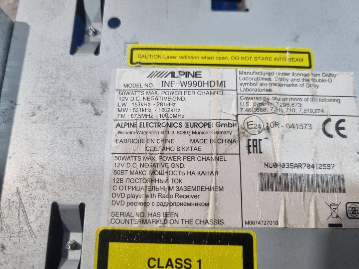 Radio navigointilaite Alpine INE-W990HDMI image 4