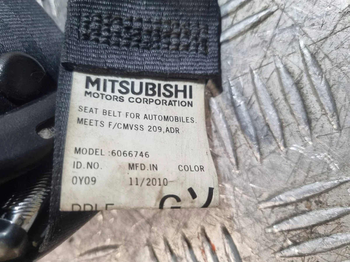 Mitsubishi Sicherheitsgurt OE 6066746 image 3