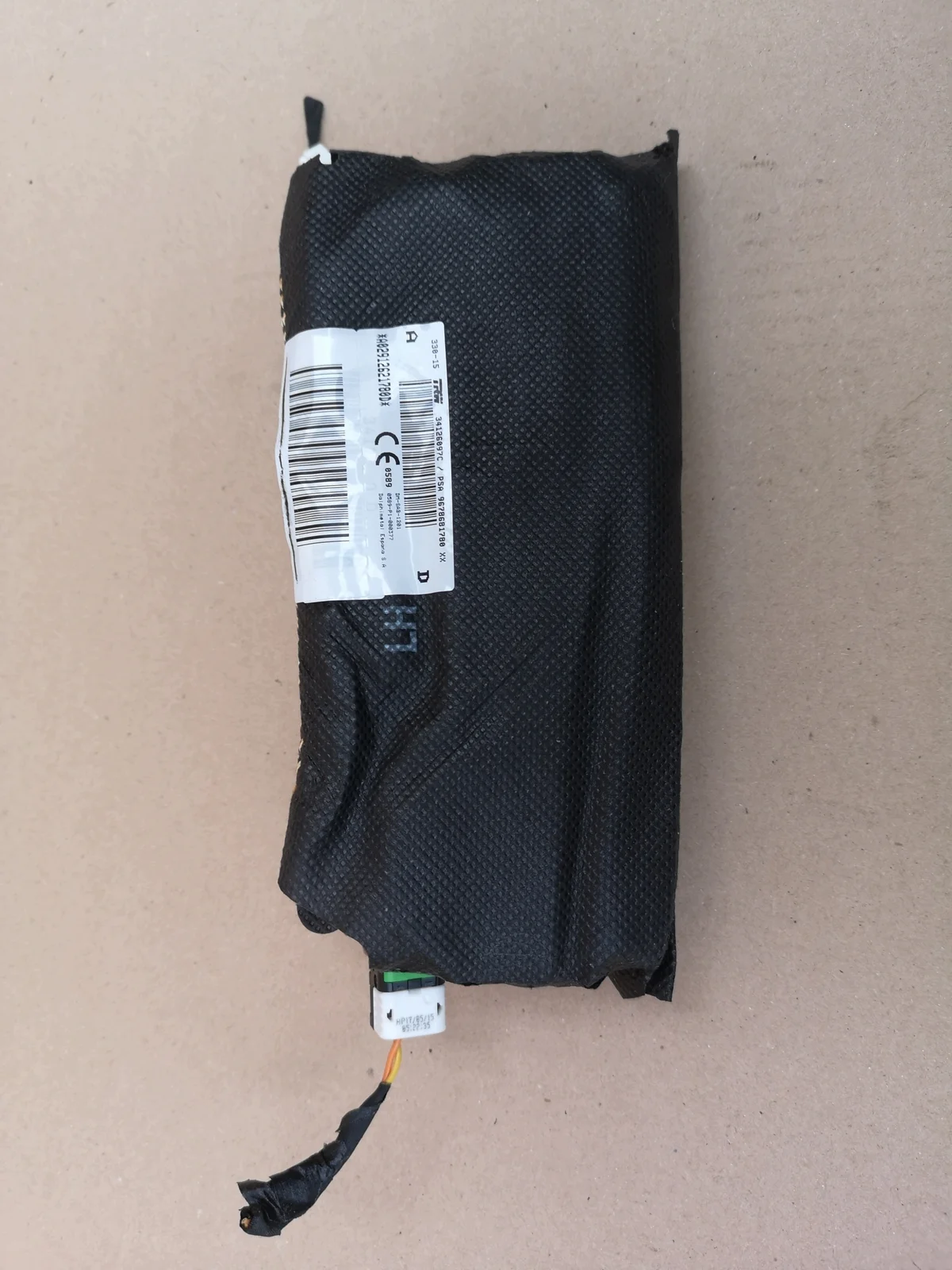 Airbag passagiersstoel links Citroen C4 Grand Picasso II 9678681780