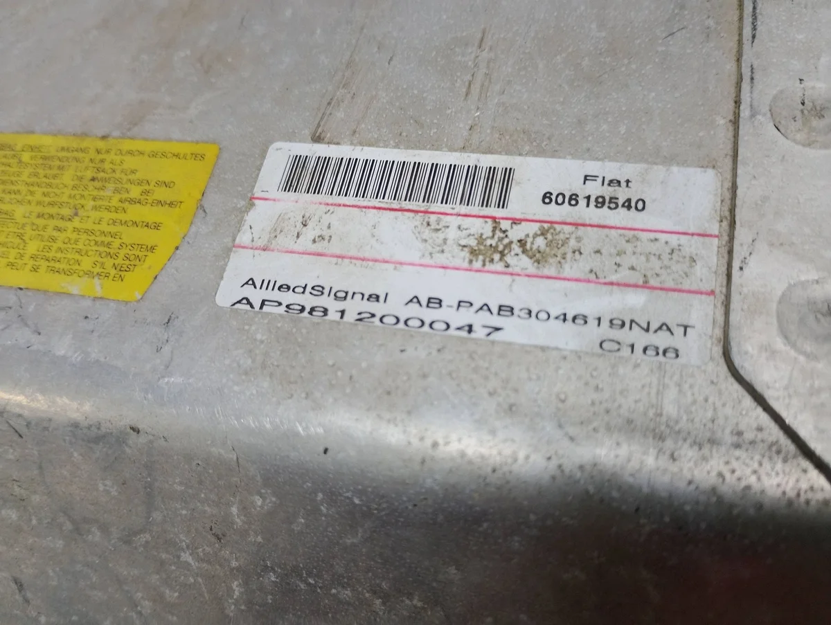 FIAT Airbag Passager 60619540 image 5