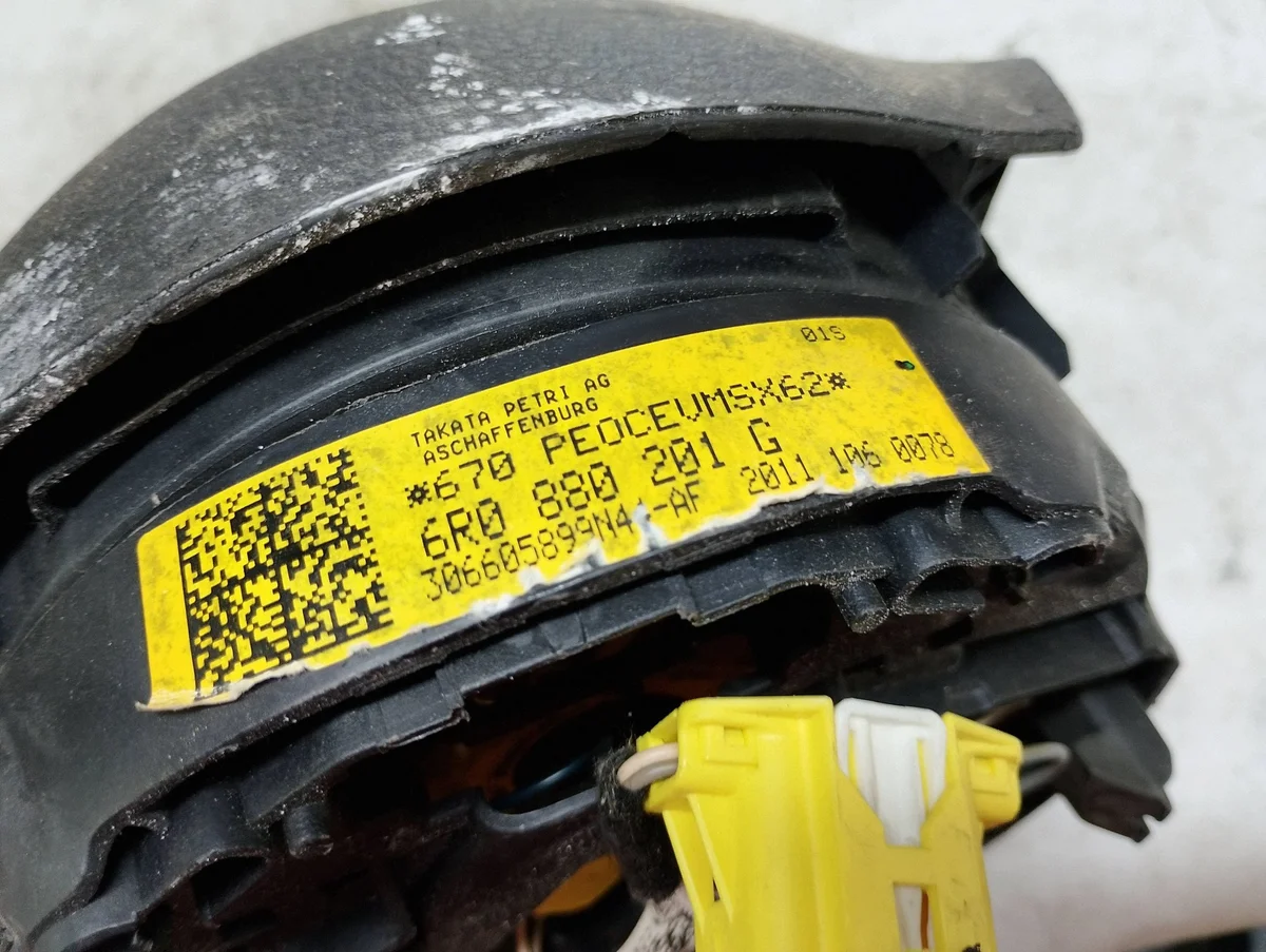 Airbag Lenkrad 6R0880201G Volkswagen Polo 5 thumbnail 7