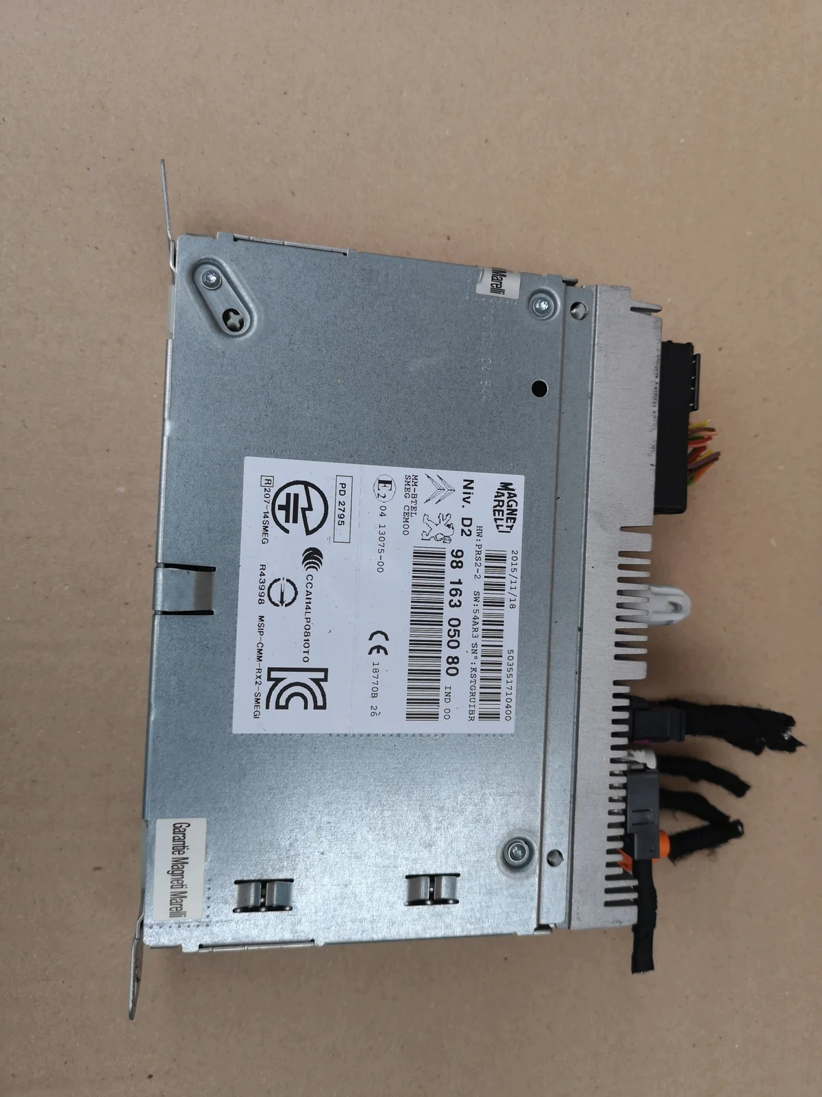 Radio Citroen C4 Grand Picasso II 9816305080