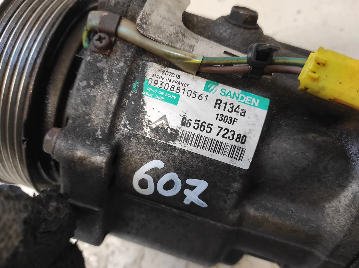 Klimakompressor Peugeot 607 2.7 HDI 9656572380 image 6