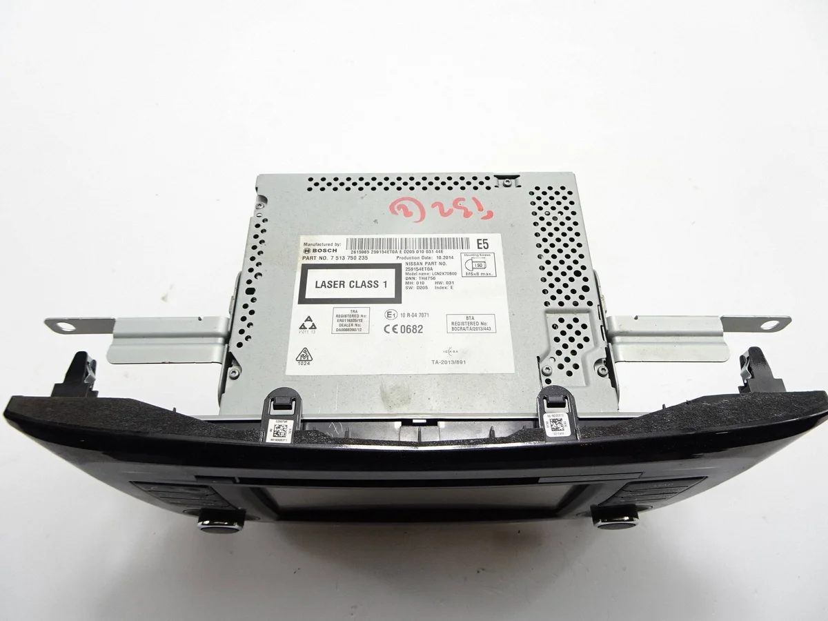 Radio Navigation GPS Nissan X-Trail III T32 7513750235 image 5
