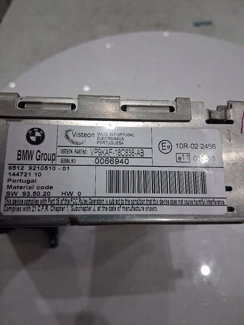 Radio BMW 1 116i E81 9210510 image 6