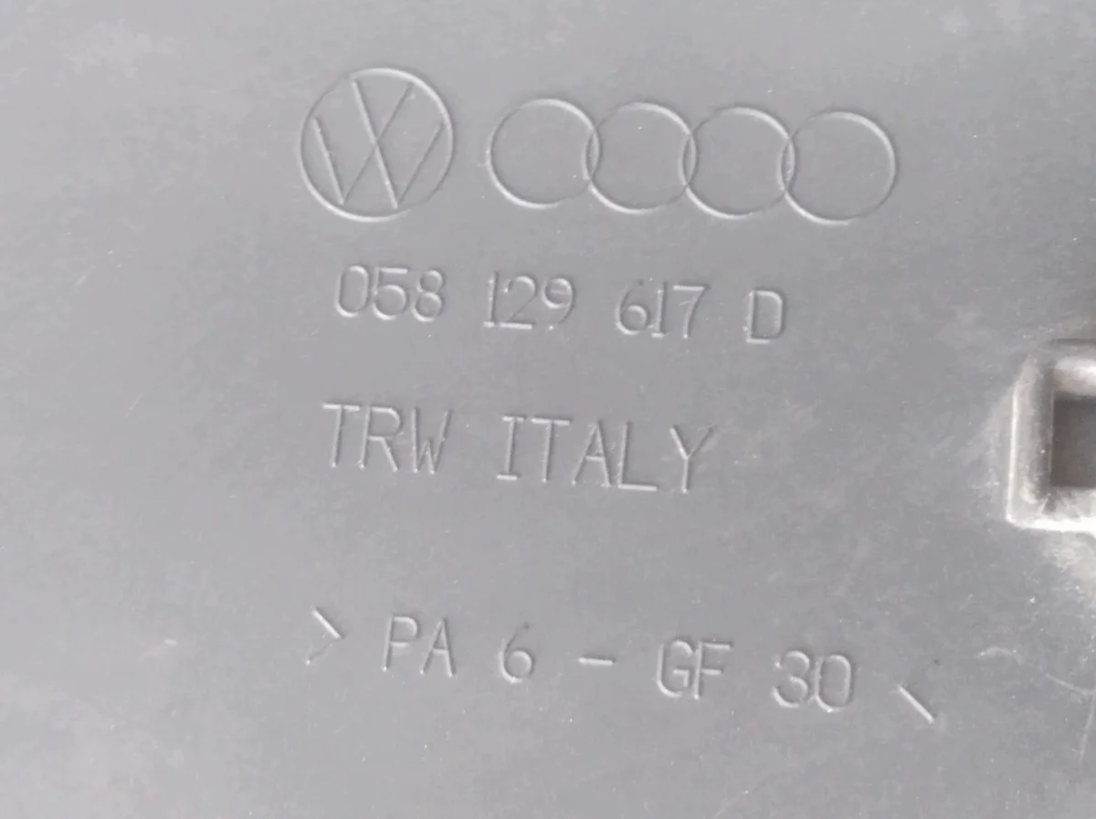 Luftintagsrör Audi A4 B5 1,8T 058129617D thumbnail 3