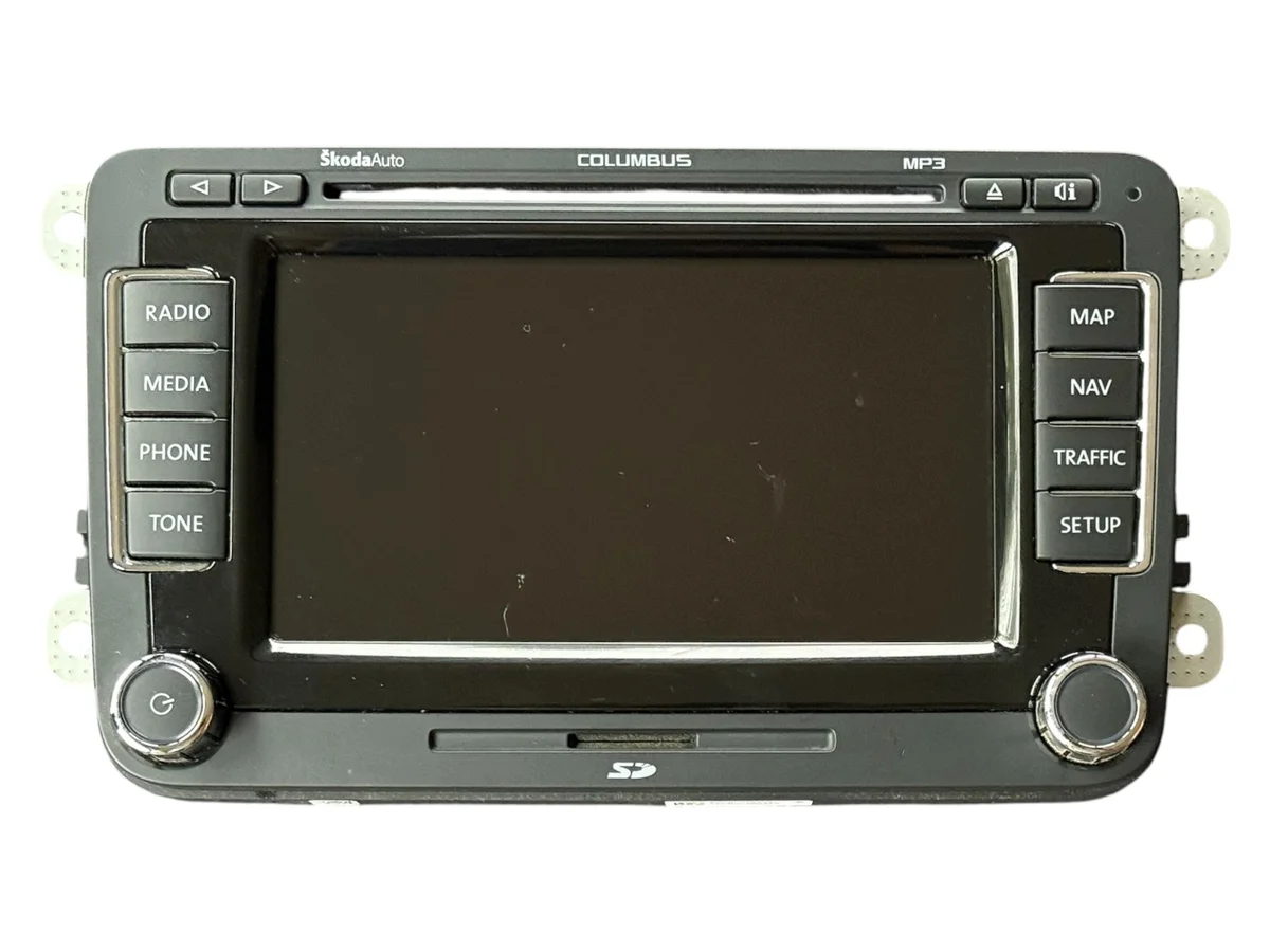 Radio Navigation Bildschirm Skoda Superb II 3T0035680
