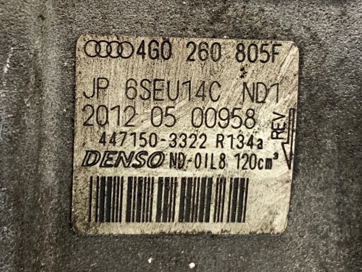 Klimakompressor Audi A8 D3 4G0260805F 5.2 450PS image 3
