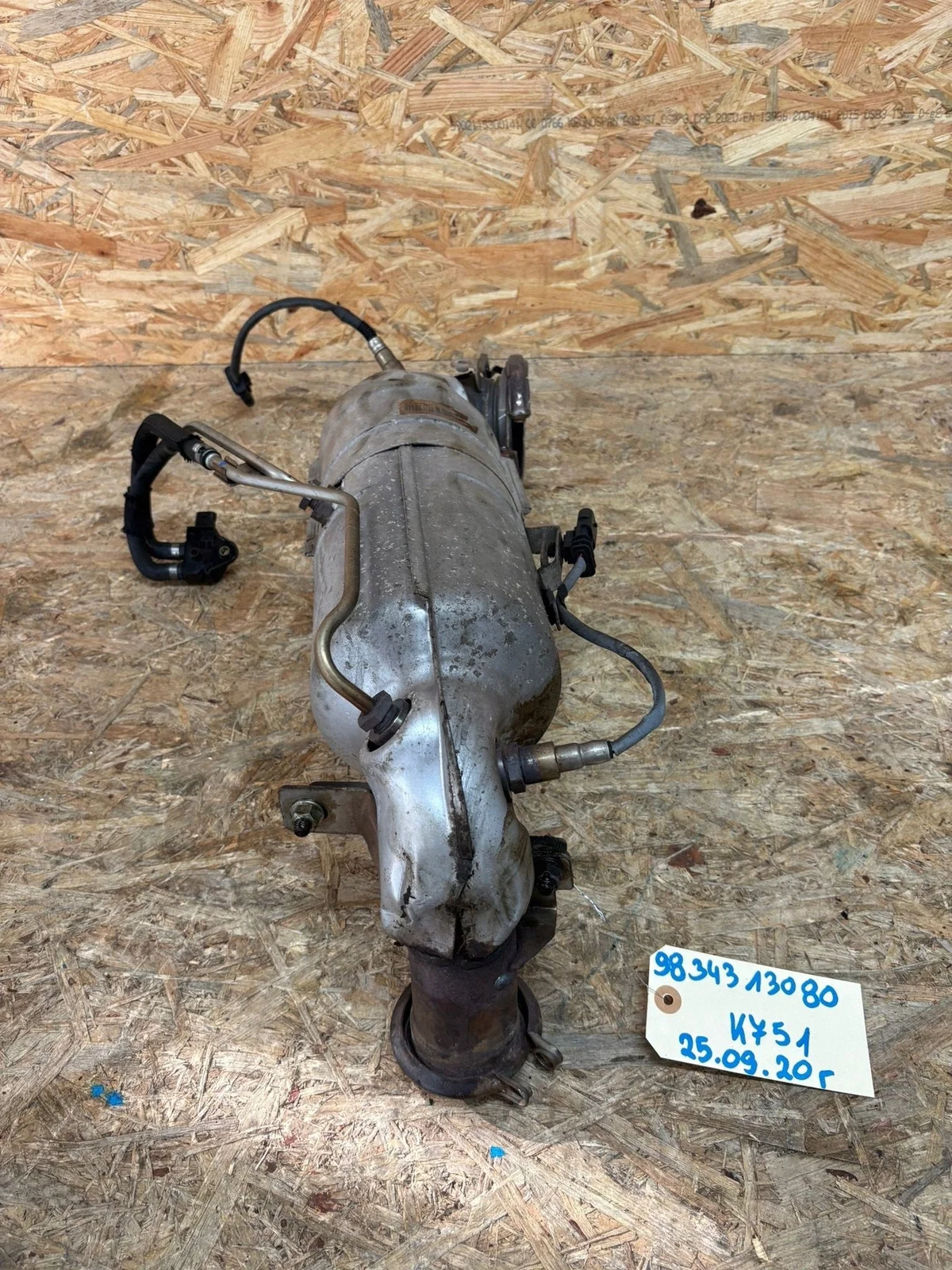 Katalysator GPF Opel Crossland Citroen 1.2 9834313080