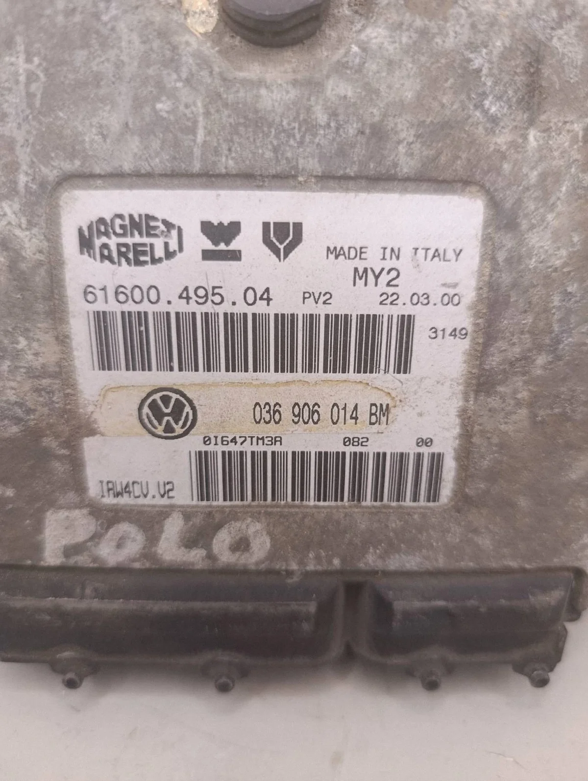 Steuergerät Motor VW Golf IV 6160049504 image 4
