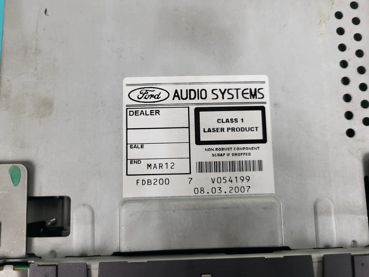 Ford C-MAX MK1 Radio 6S61-18C815-AH