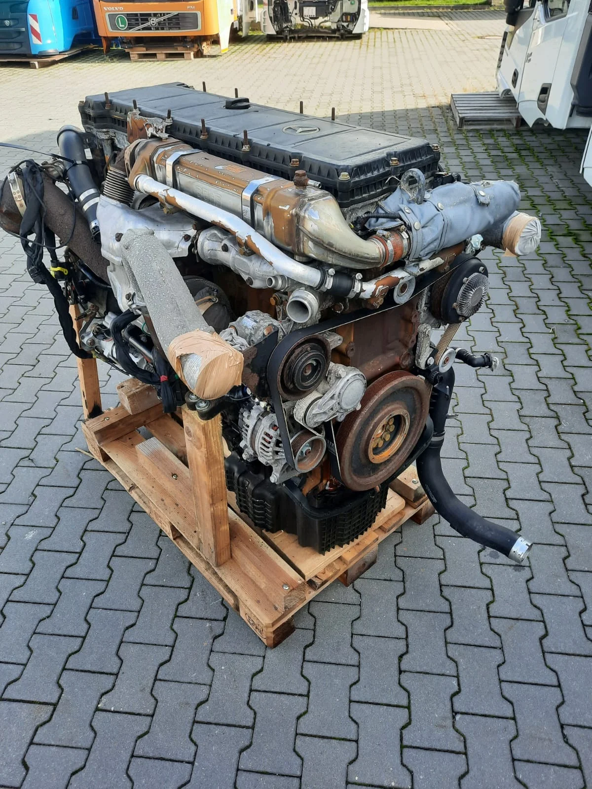 Moteur Mercedes Actros Arocs OM470LA d'occasion