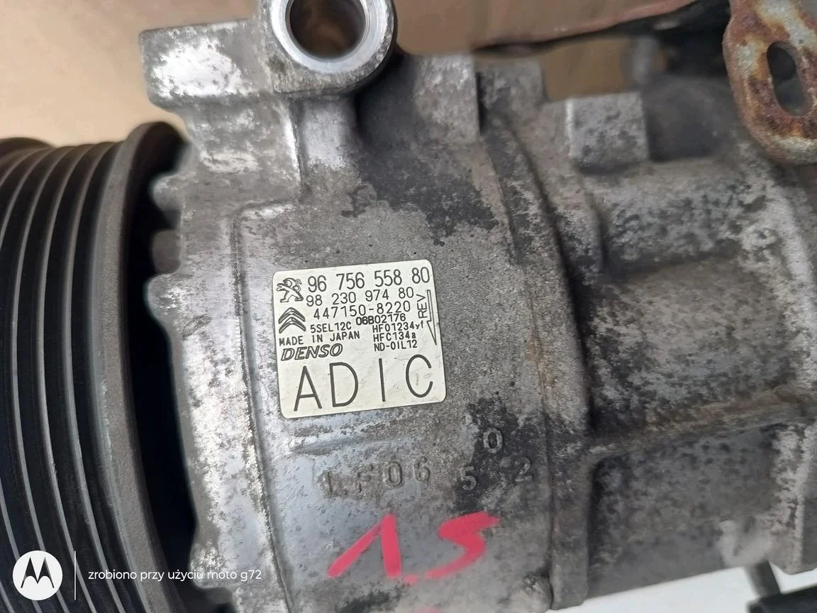 Klimakompressor Peugeot 5008 3008 II 1.5 BHDI 143803092026 thumbnail 3