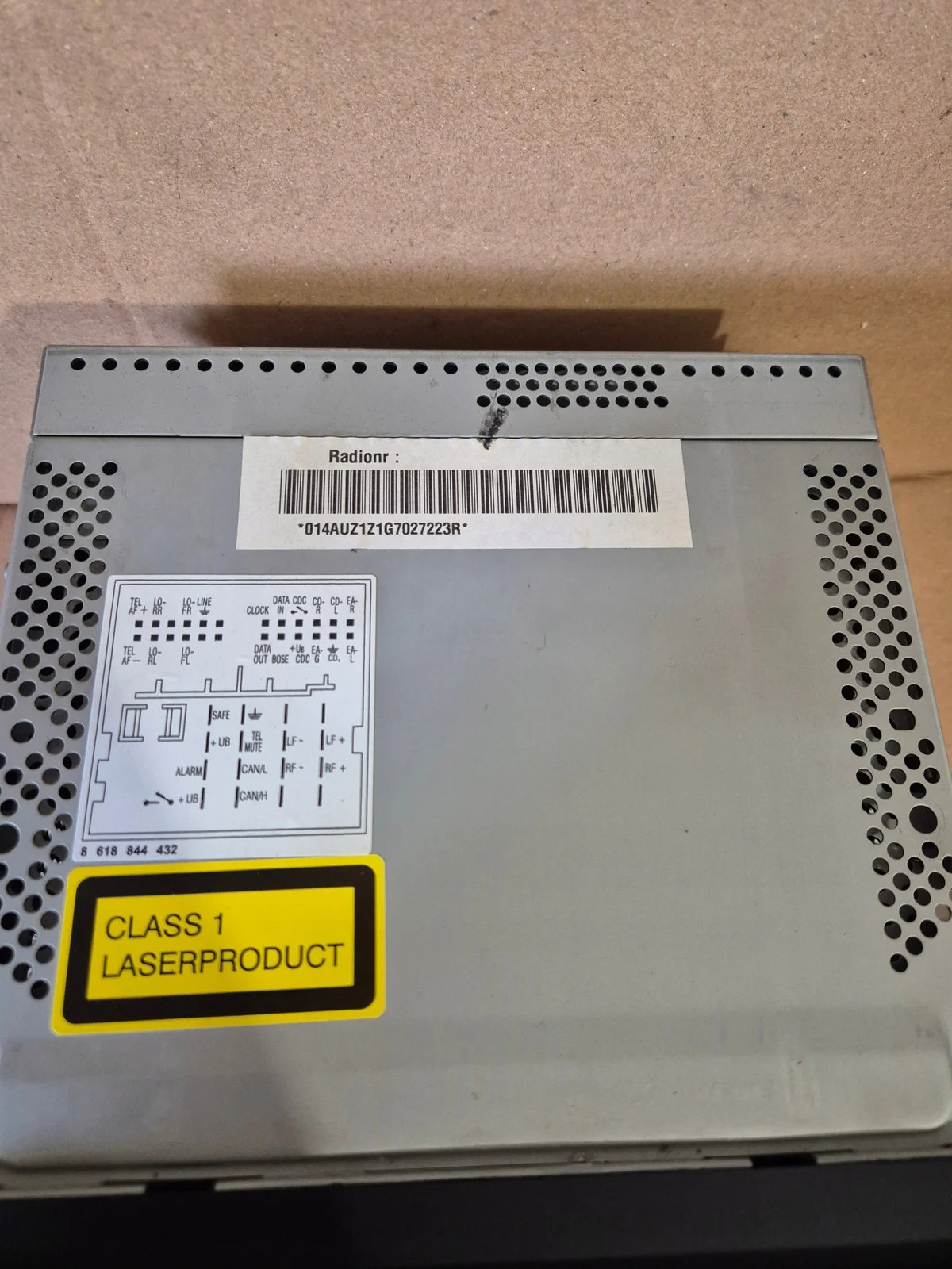Radio Blaupunkt Audi A4 B7 8E0035192S image 4