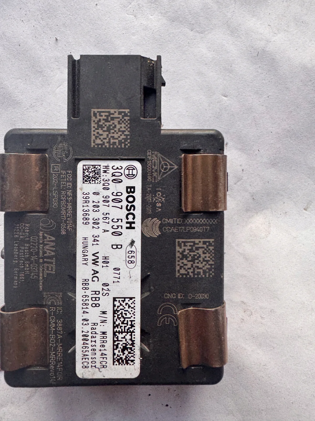 Radar ACC VW Passat B8 3Q0907550B