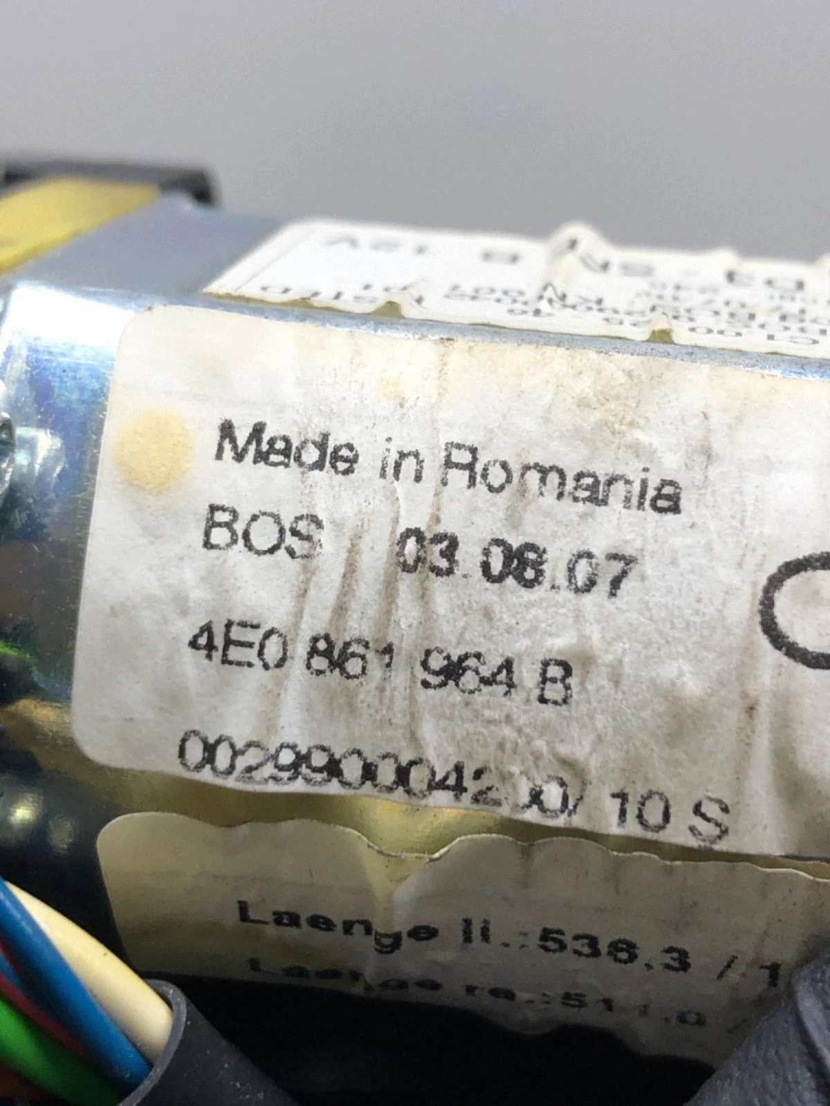 Motor Seitenrollo Audi A8 D3 4E 4E0861964B image 3