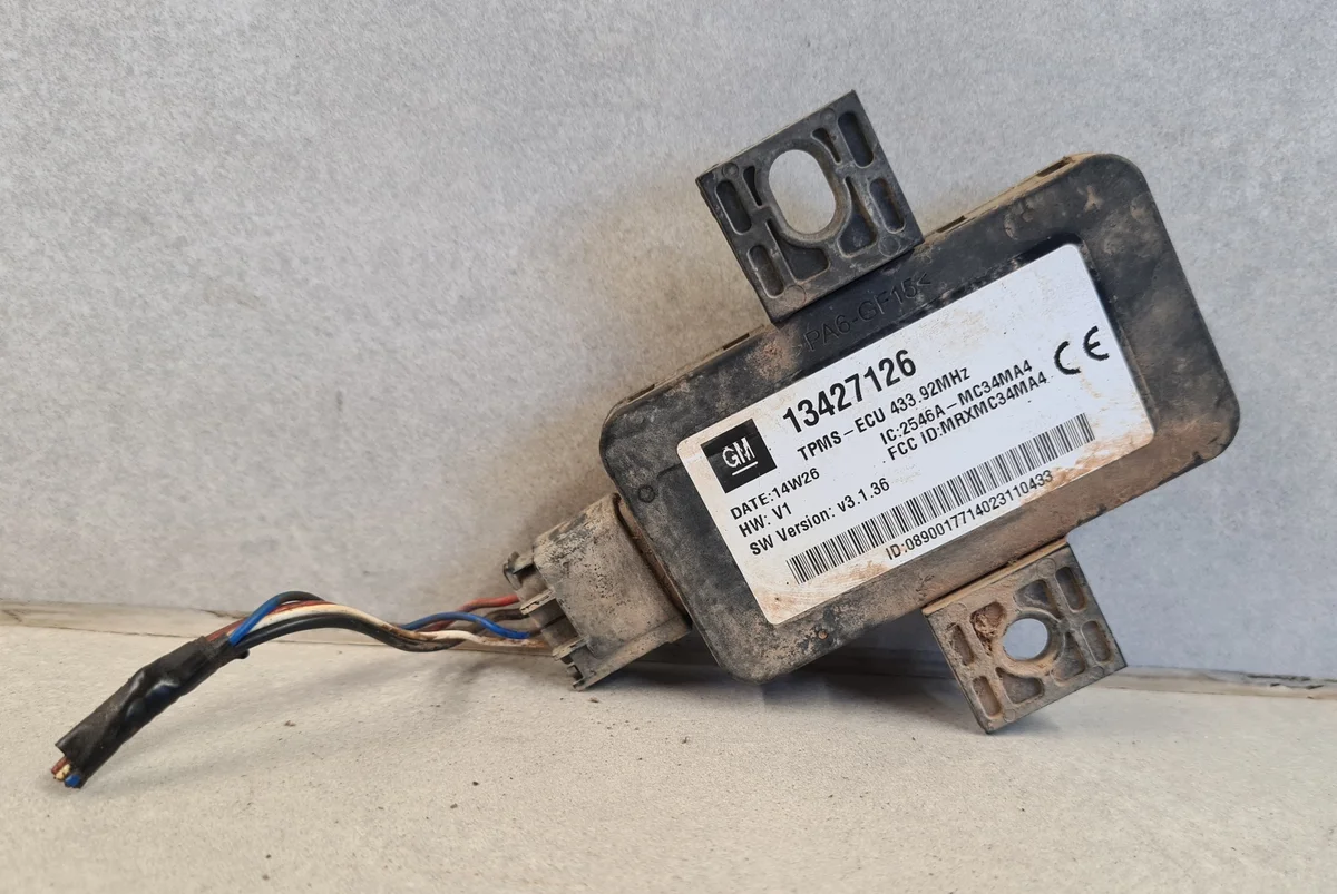 Módulo Pressão Pneus Opel Corsa D 13427126