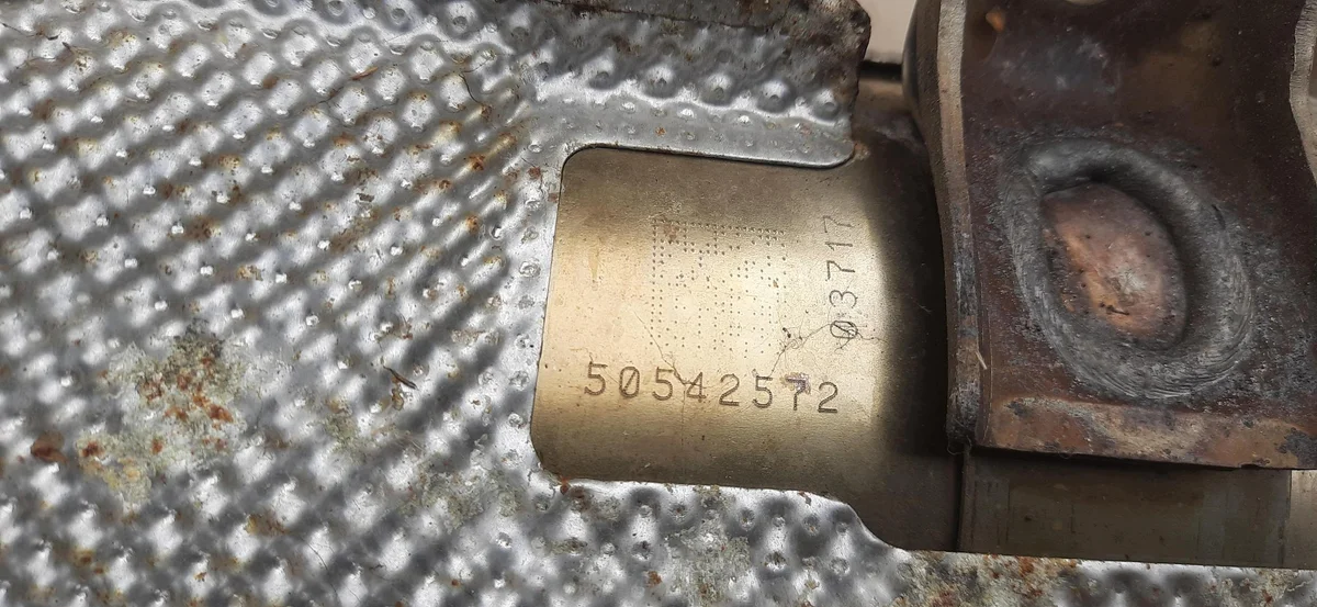 Opel Combo D Katalysator DPF 50542572 image 9
