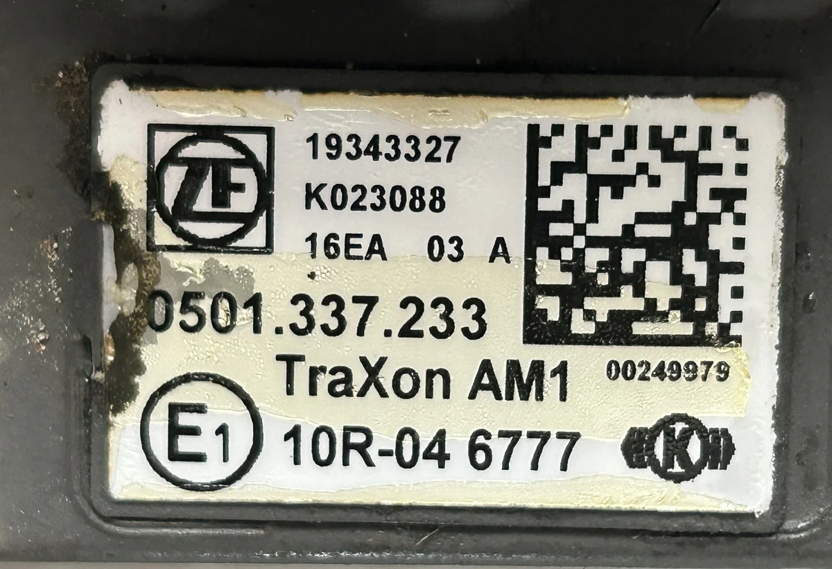 Styrenhet växellåda ZF 0501337233 DAF XG XF