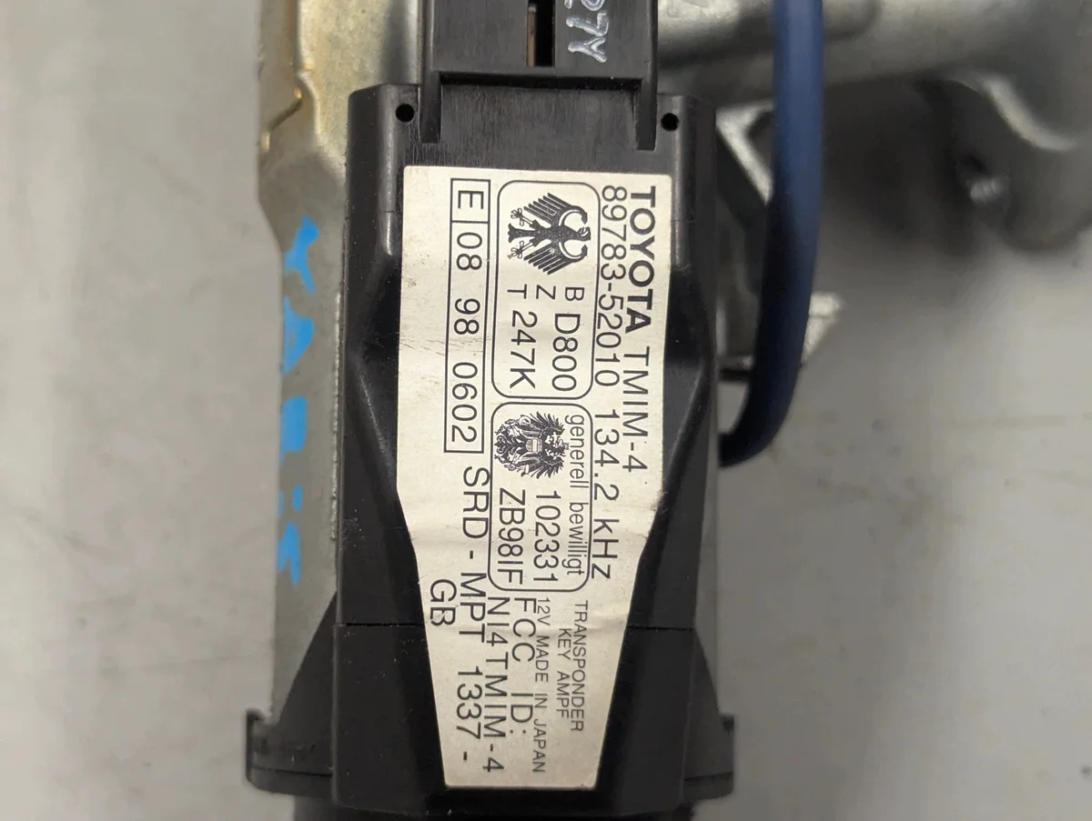Virtalukko Toyota Yaris 89783-52010 image 5