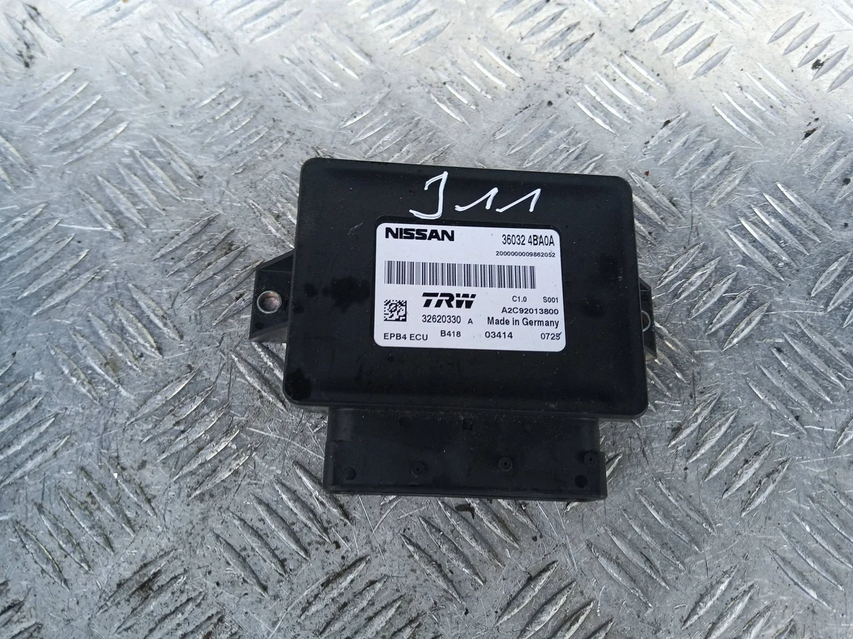 Unidade de Comando Travão de Mão Nissan Qashqai J11 360324BA0A