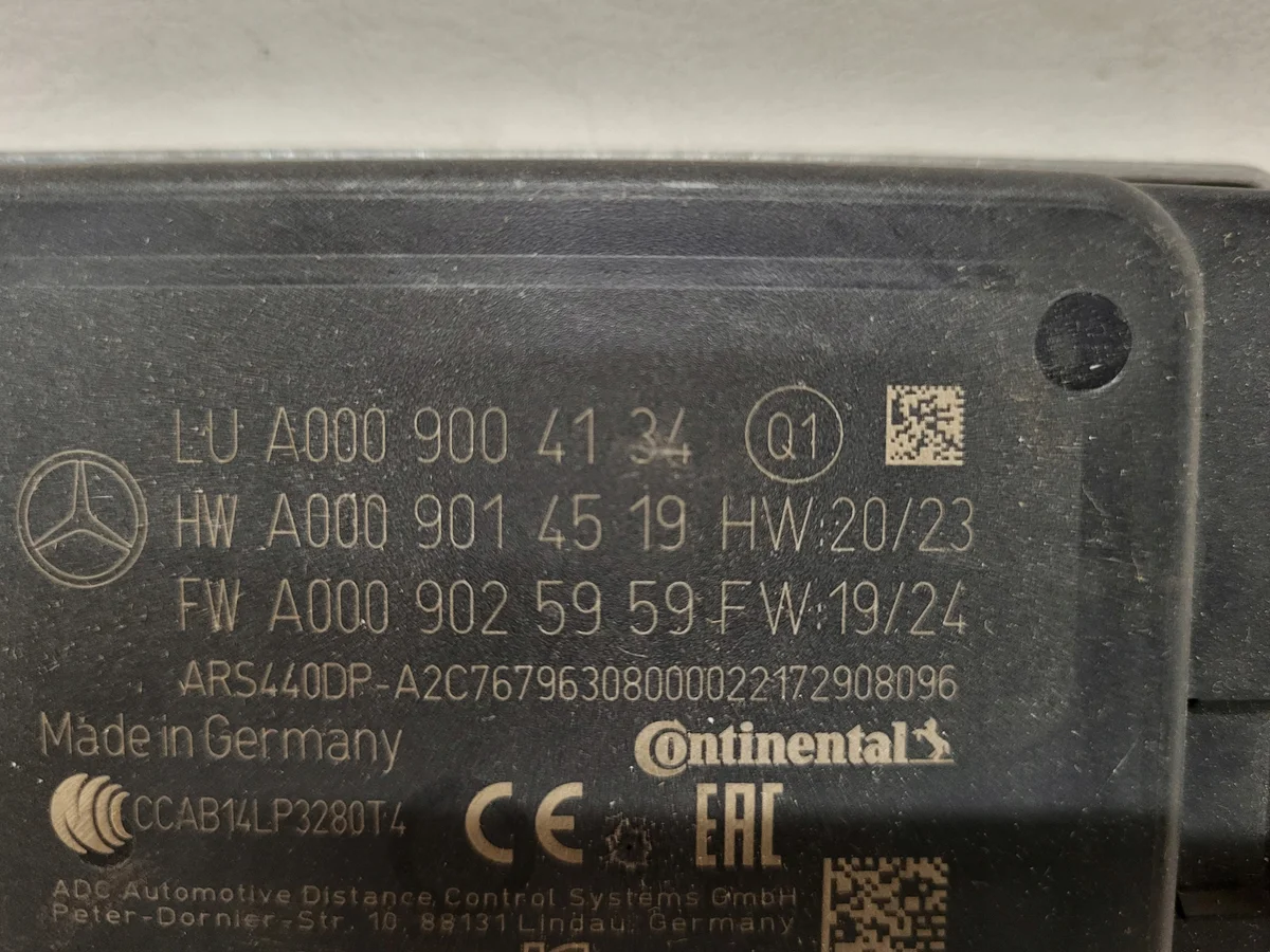 Radar MERCEDES W213 W222 A0009004134