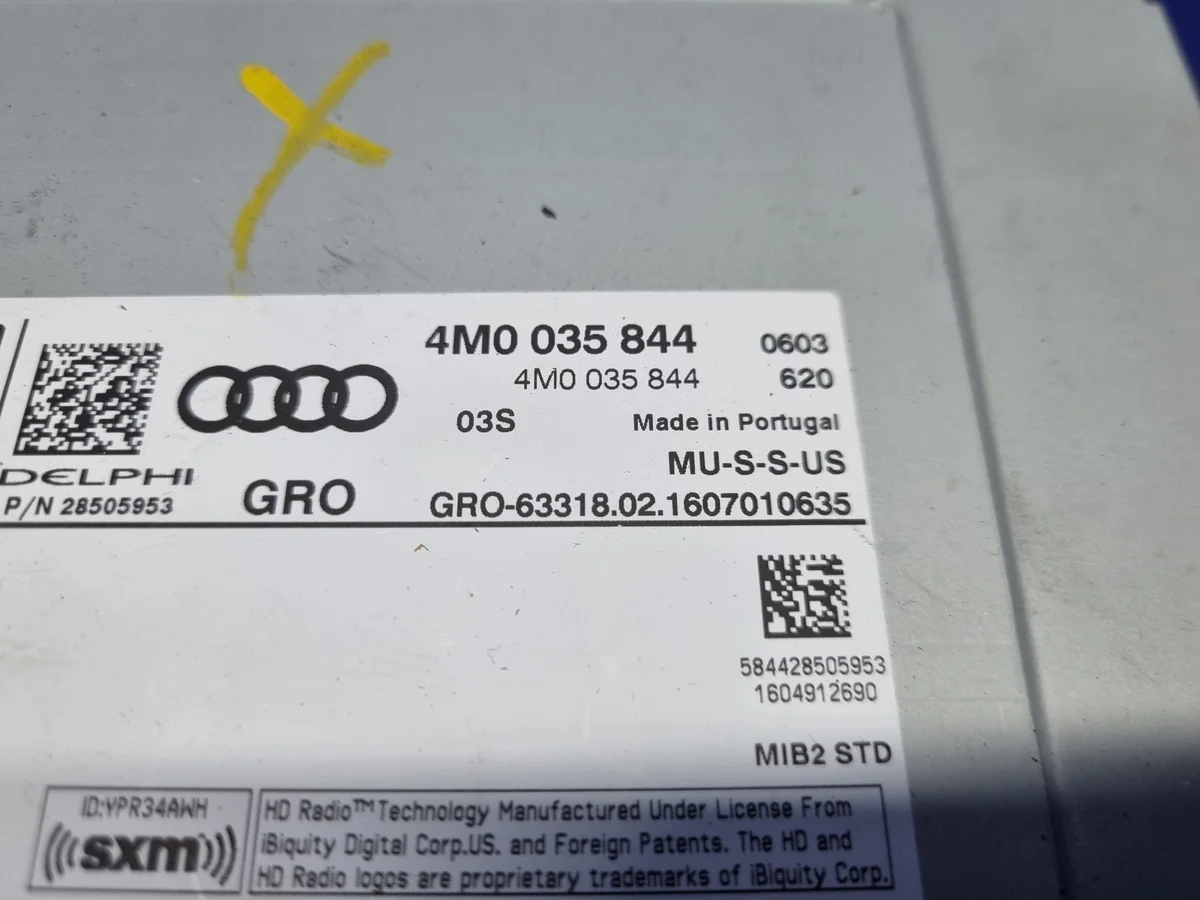 Ohjausyksikkö Audi Q7 4M 4M0035844 image 9