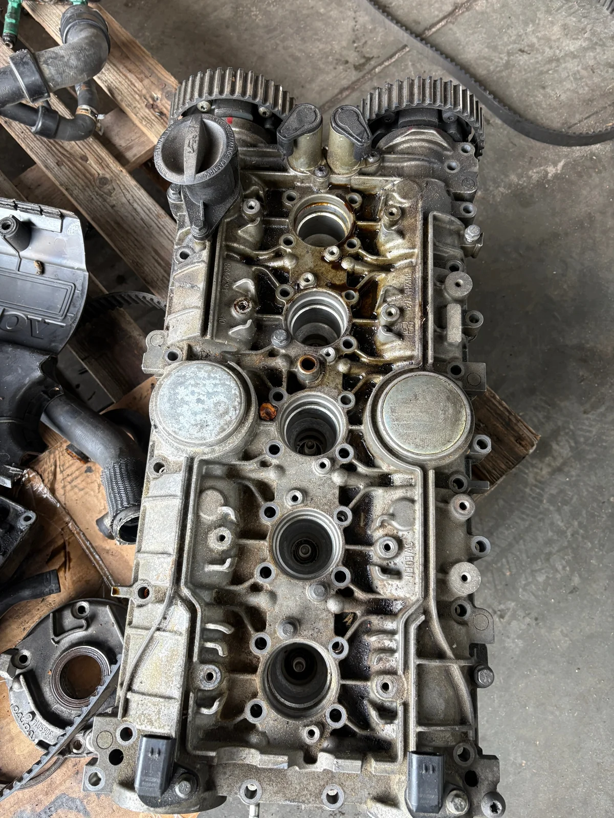 Cabeça do motor Volvo B5254T12 V70 III
