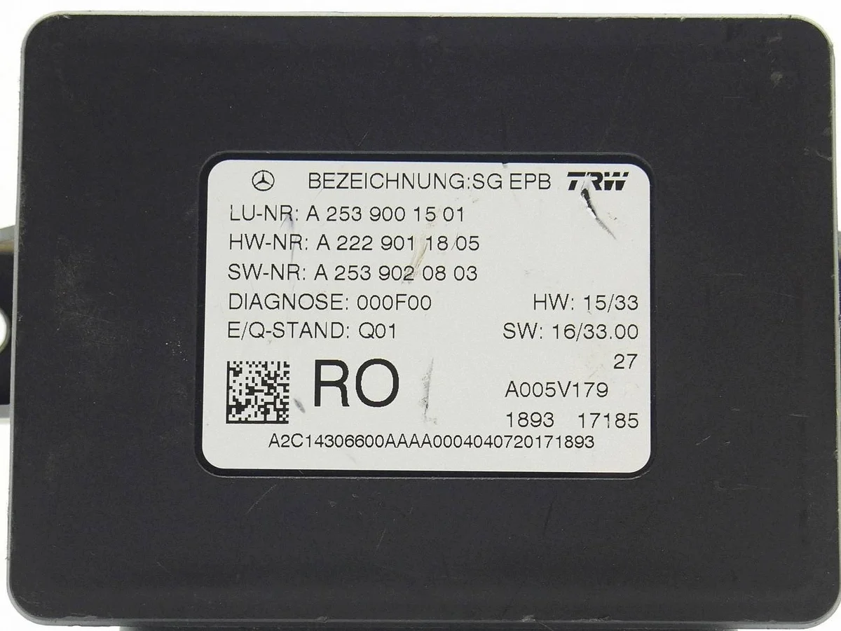 Mercedes C W205 module handrem WAH48830 image 4