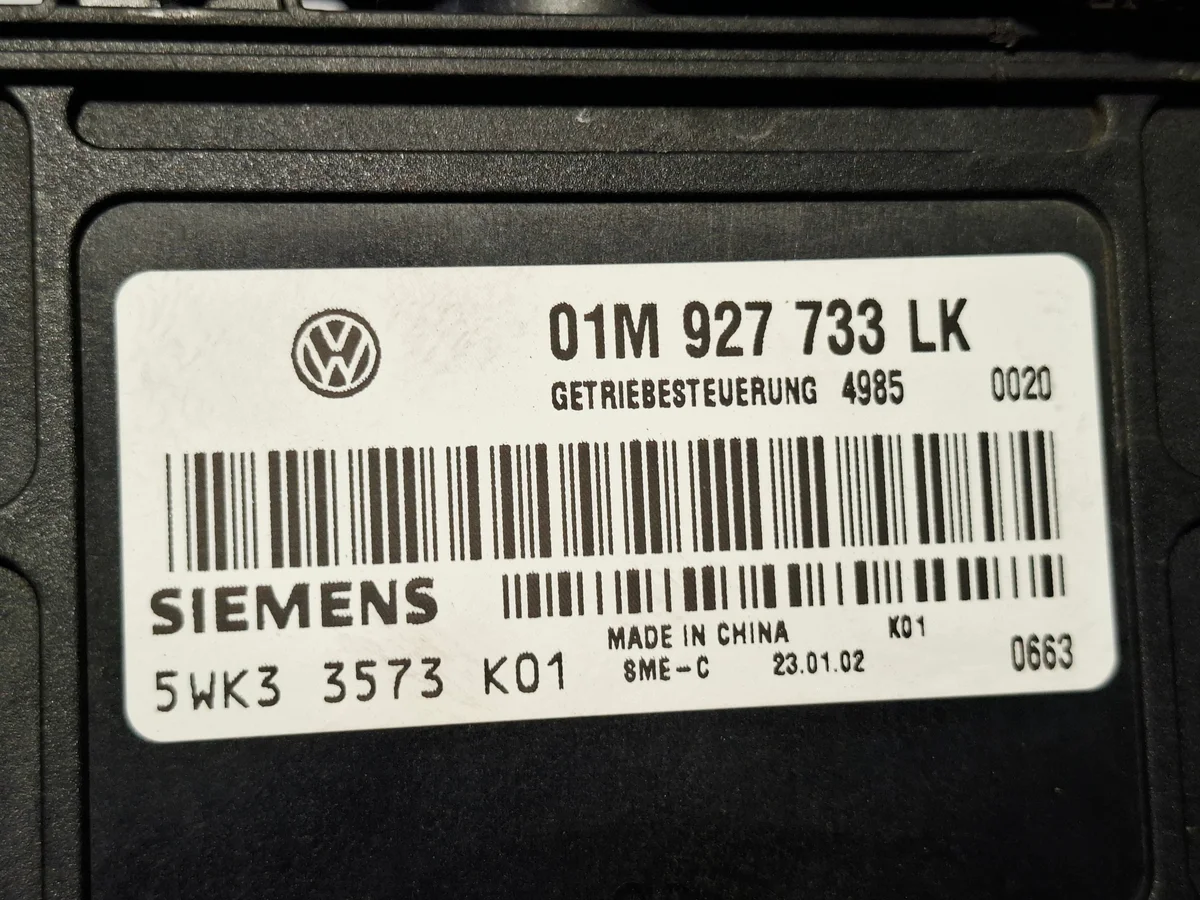 Steuergerät Automatikgetriebe VW Golf IV 1.6 AVU 01M927733LK thumbnail 5