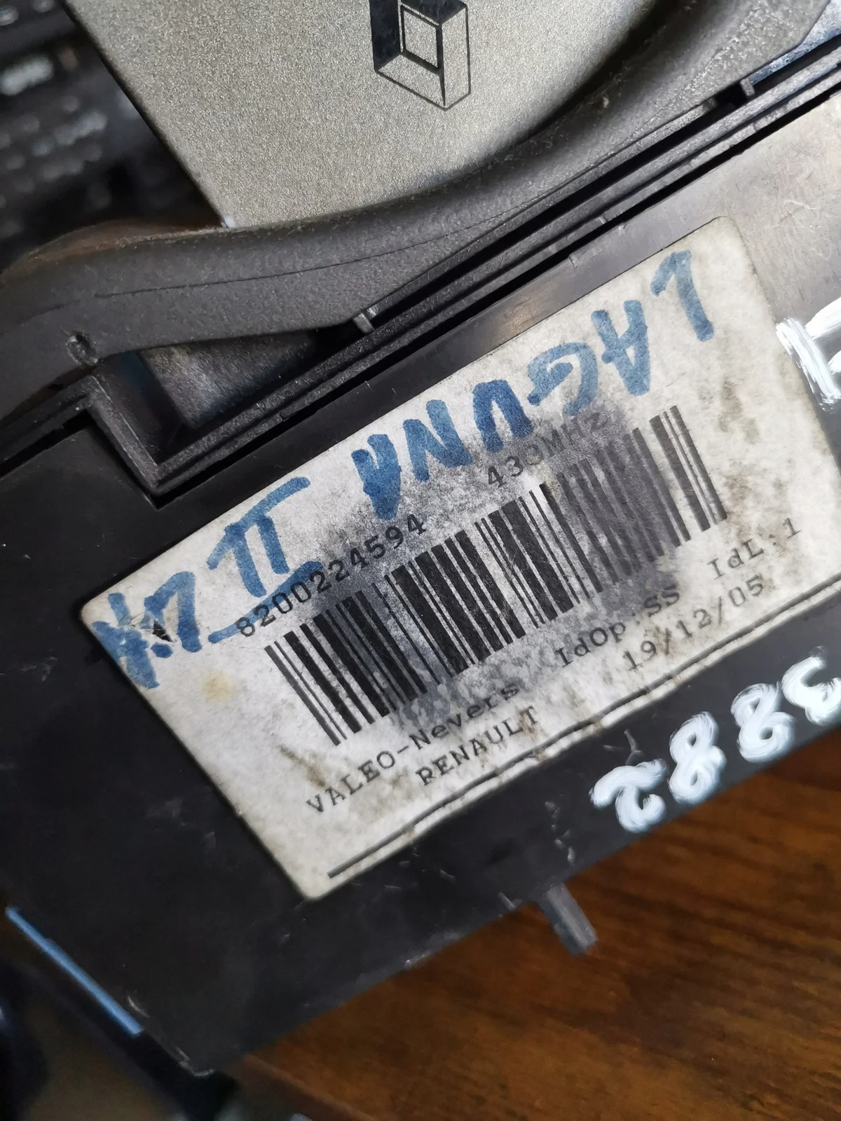 Lezer Kaart + Kaart Renault Laguna Espace IV 8200224594
