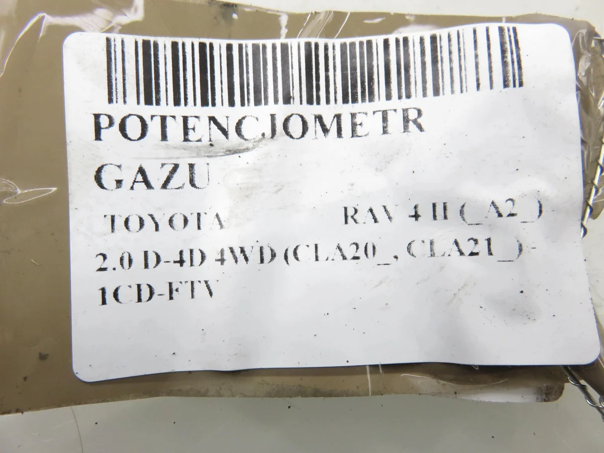 Potentiometer Gaspedal Toyota RAV 4 II 1CD-FTV M1136364-8928133010 image 9