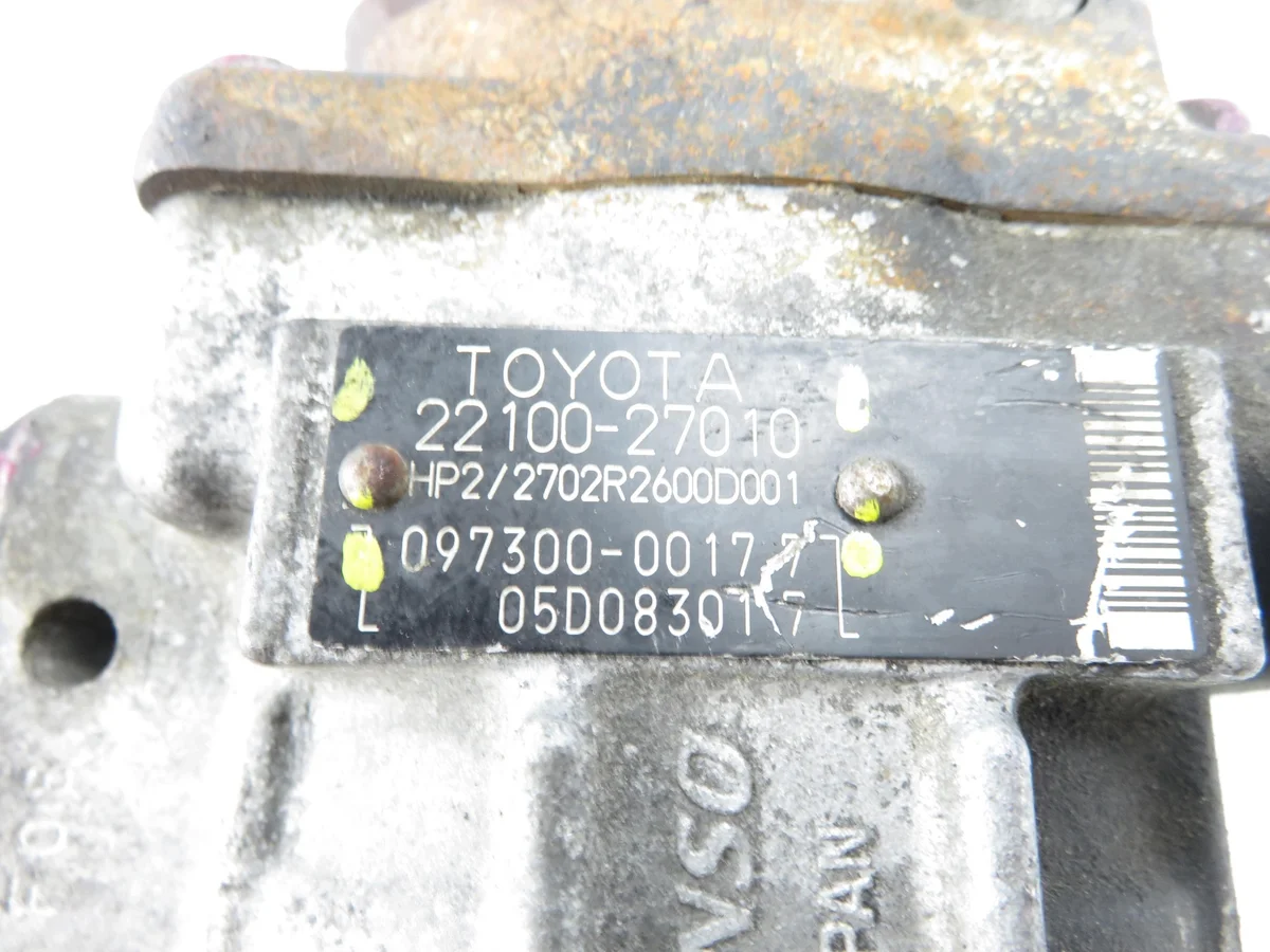 Polttoainepumppu Toyota Corolla Verso 2.0 D-4D M1157827-2210027010 image 10
