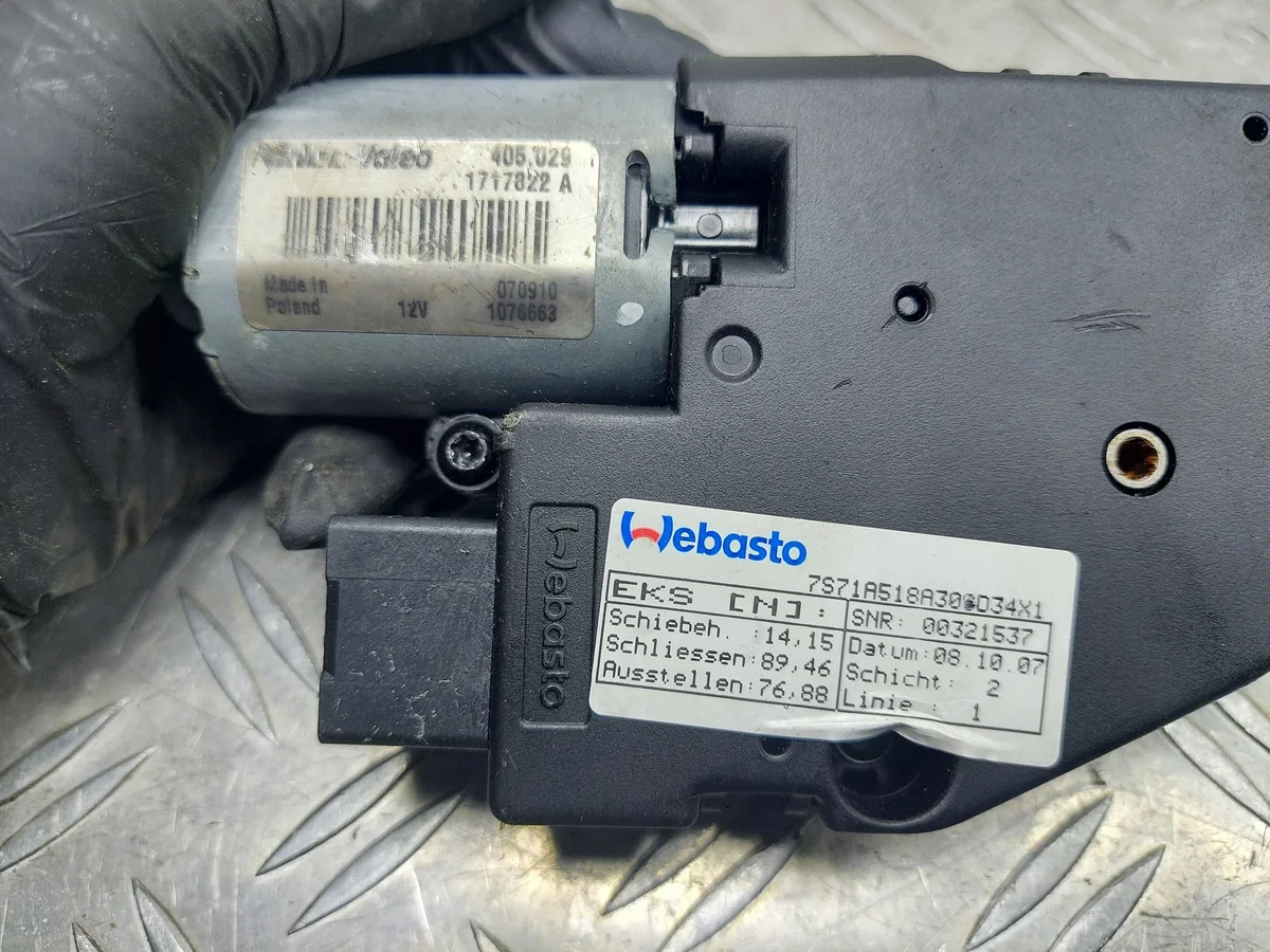Motor Teto Solar BMW E81 E87 1717822A image 6