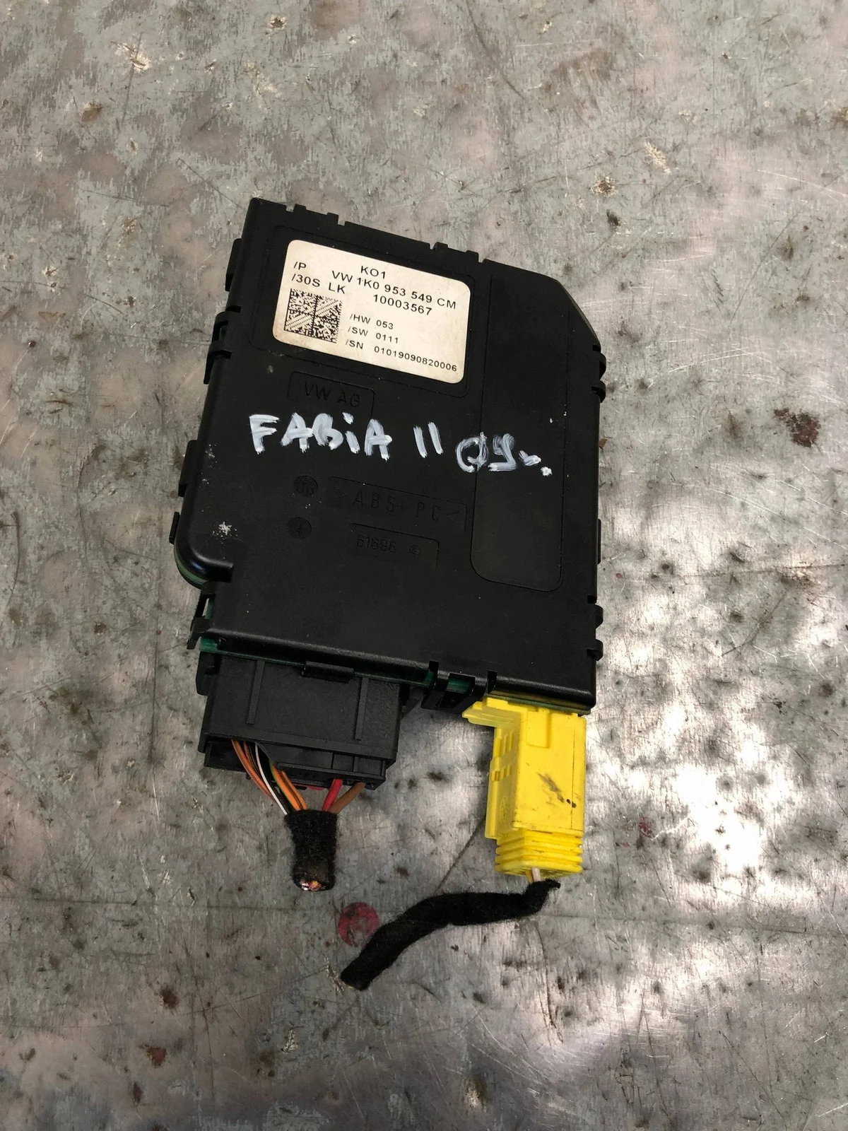 Vinkelsensor Skoda Fabia Mk2 1K0953549CM thumbnail 1