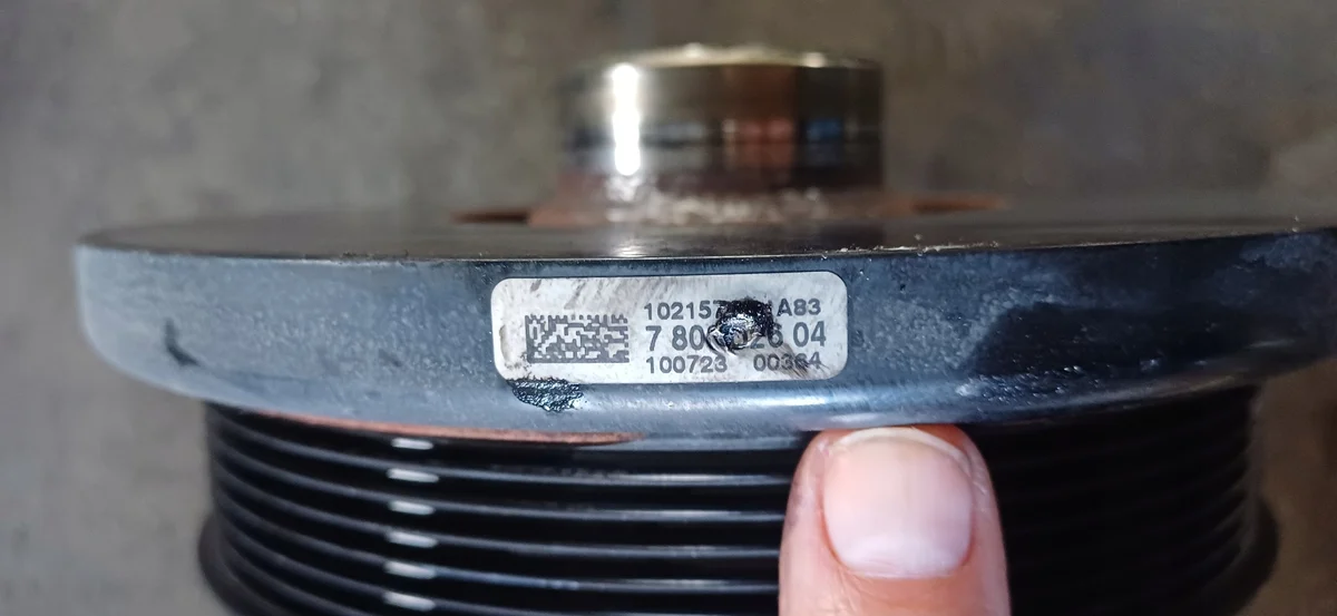 BMW 11237800026 kampiakselin hihnapyörä thumbnail 3