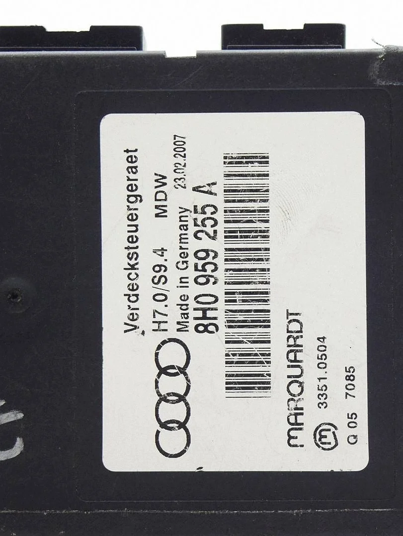 Módulo Teto Audi A4 B6 B7 Cabrio 8H0959255A WAH48849 image 5