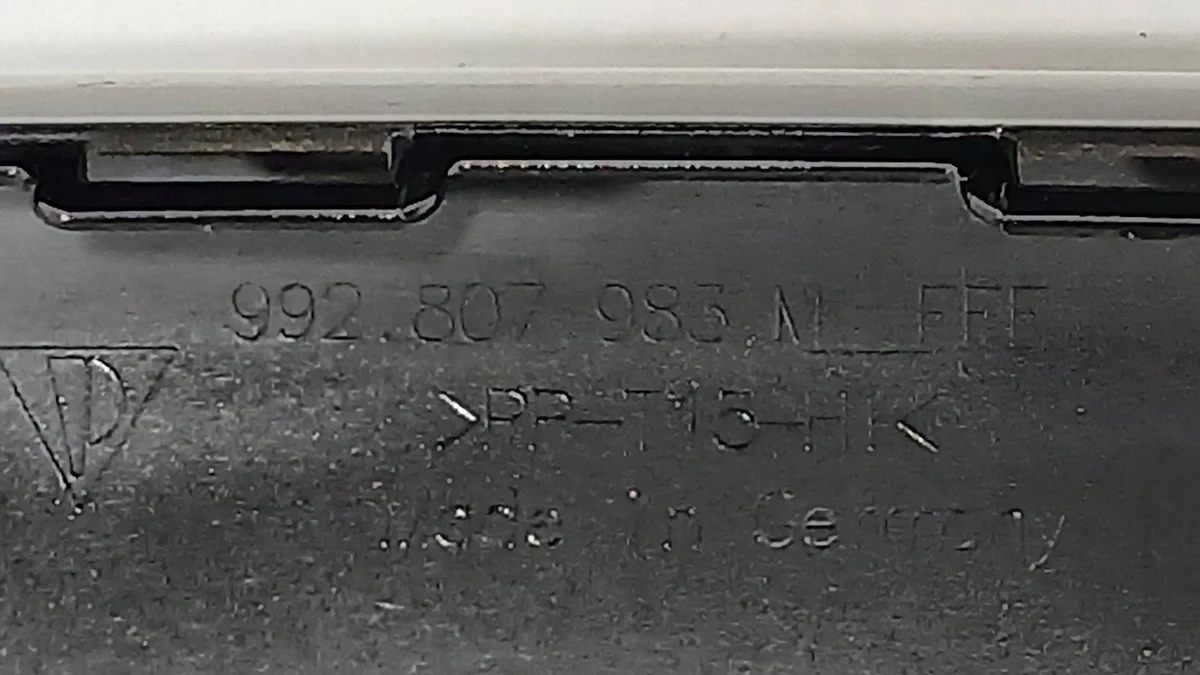 Stoßfängerlippe hinten Porsche 911 992 Turbo S 992807983M image 7