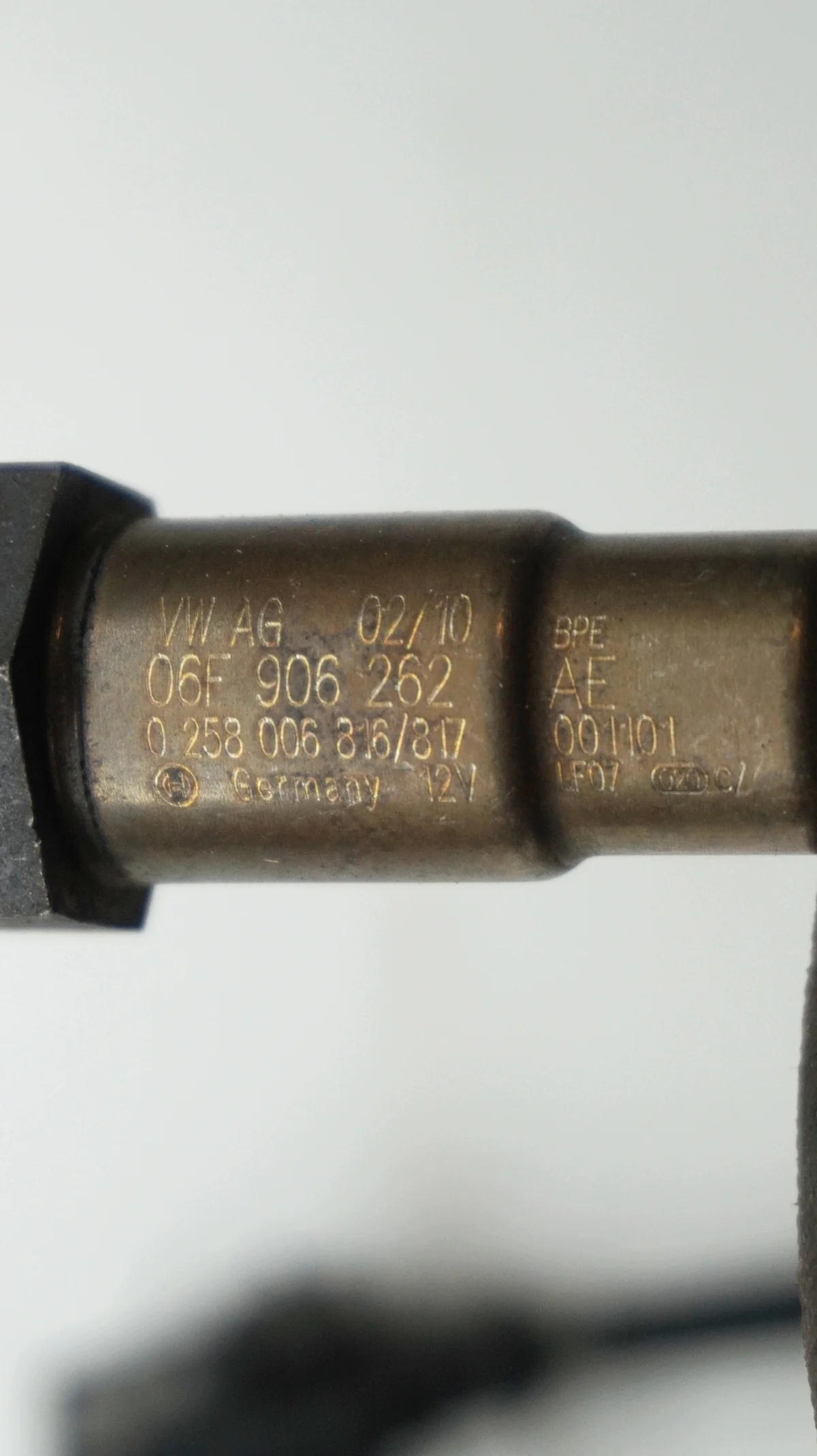 Sonde Lambda Audi VW Skoda Seat 06F906262AE thumbnail 1
