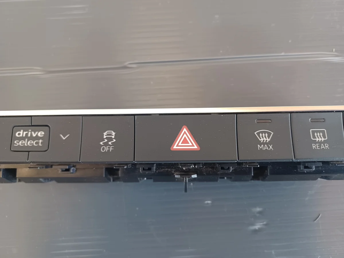Multi-function Switch Panel Audi A6 C8 4K0925301 image 4