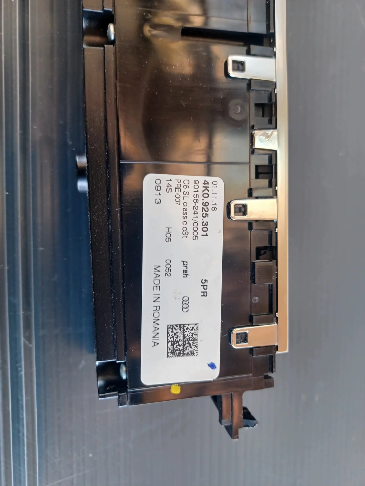Multi-function Switch Panel Audi A6 C8 4K0925301 image 10