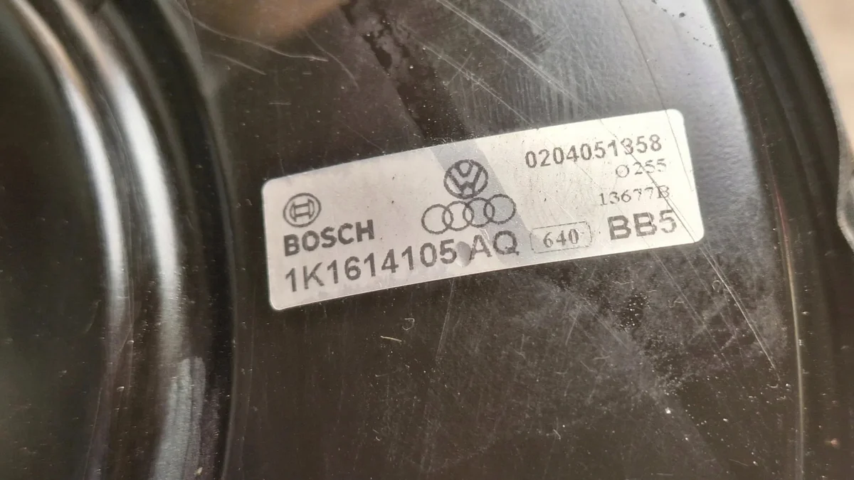 Bremskraftverstärker VW Skoda Audi 1K1614105AQ thumbnail 5