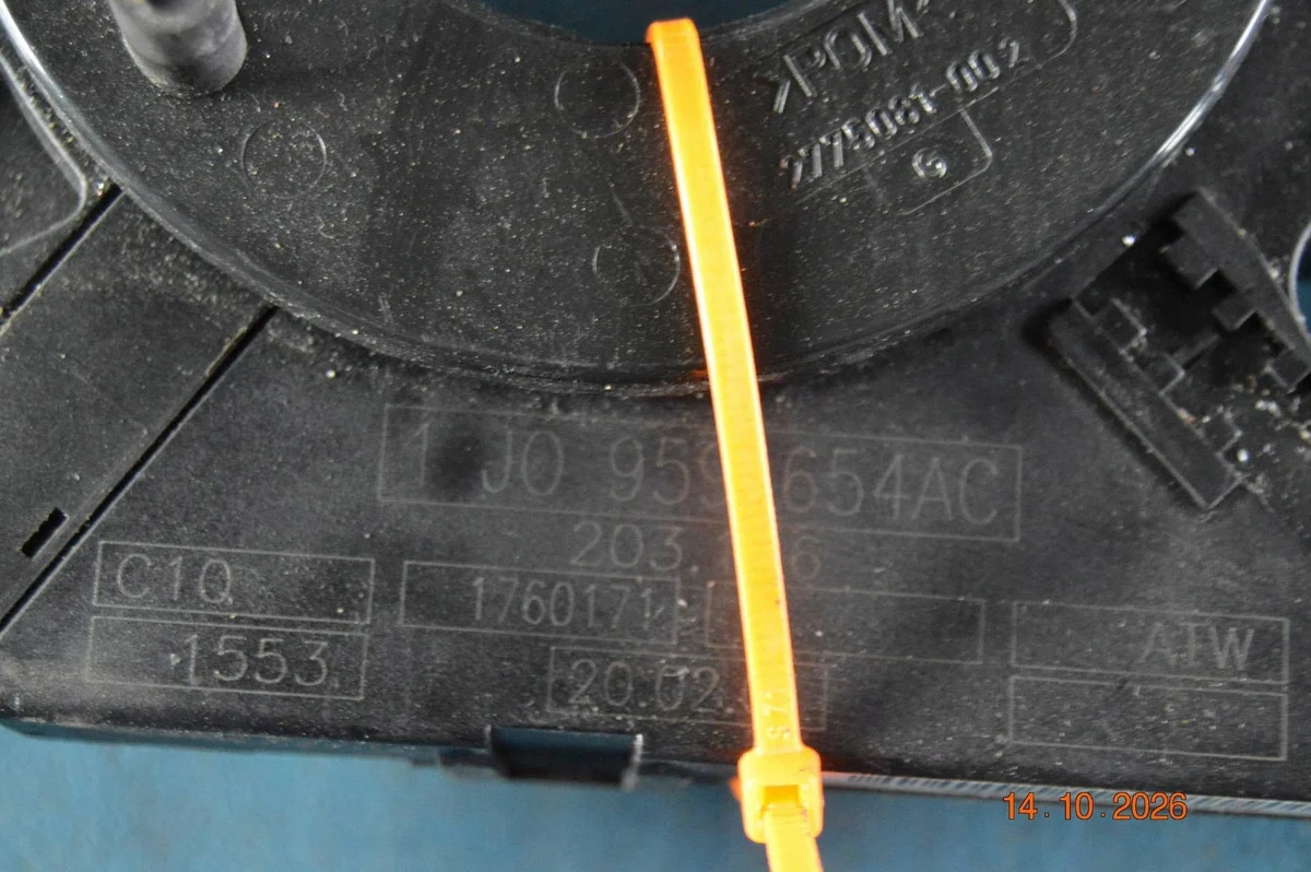 Airbag-ohjain Audi A3 S3 8L 1J0959654AC image 3