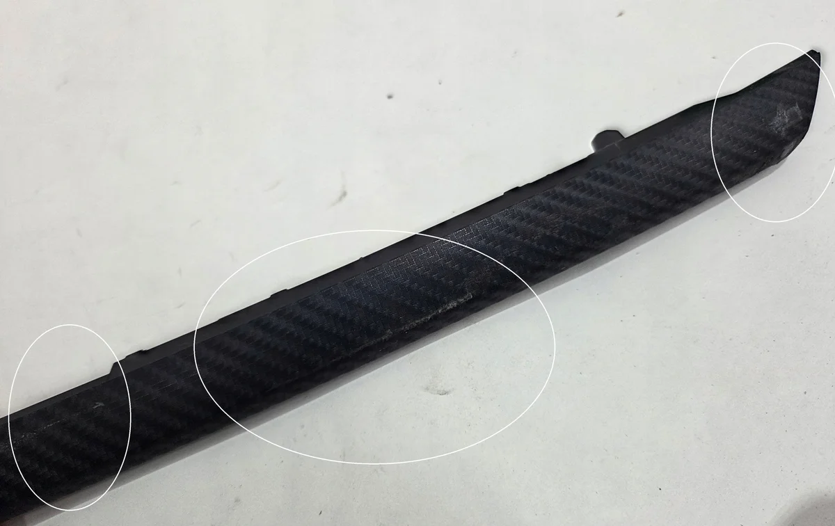 Rear Bumper Trim Strip Left MG HS 11570726