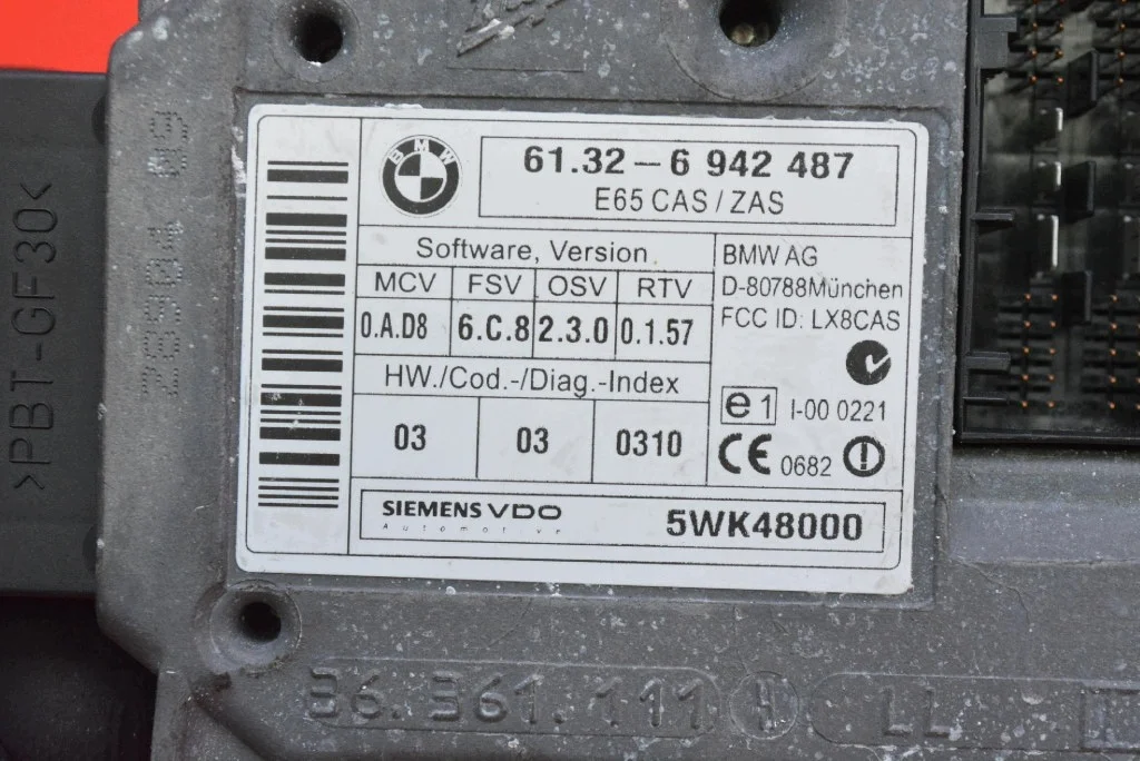 Virtalukko BMW E65 E66 6942487 2001-2005 image 6