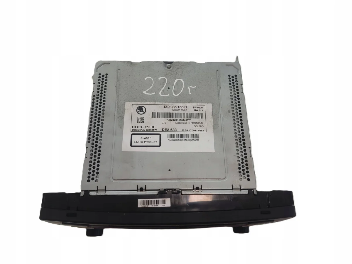 Radio Skoda 1Z0035156G image 3