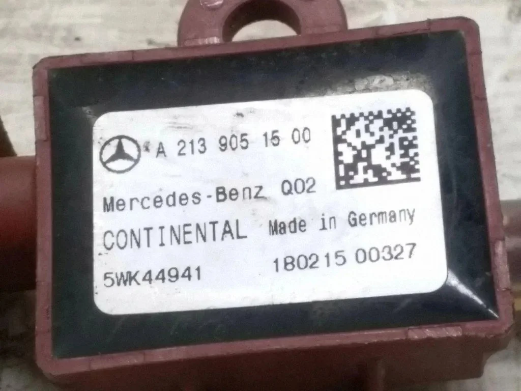 Sensor de impacto Mercedes-Benz E W213 A2139051500 image 3