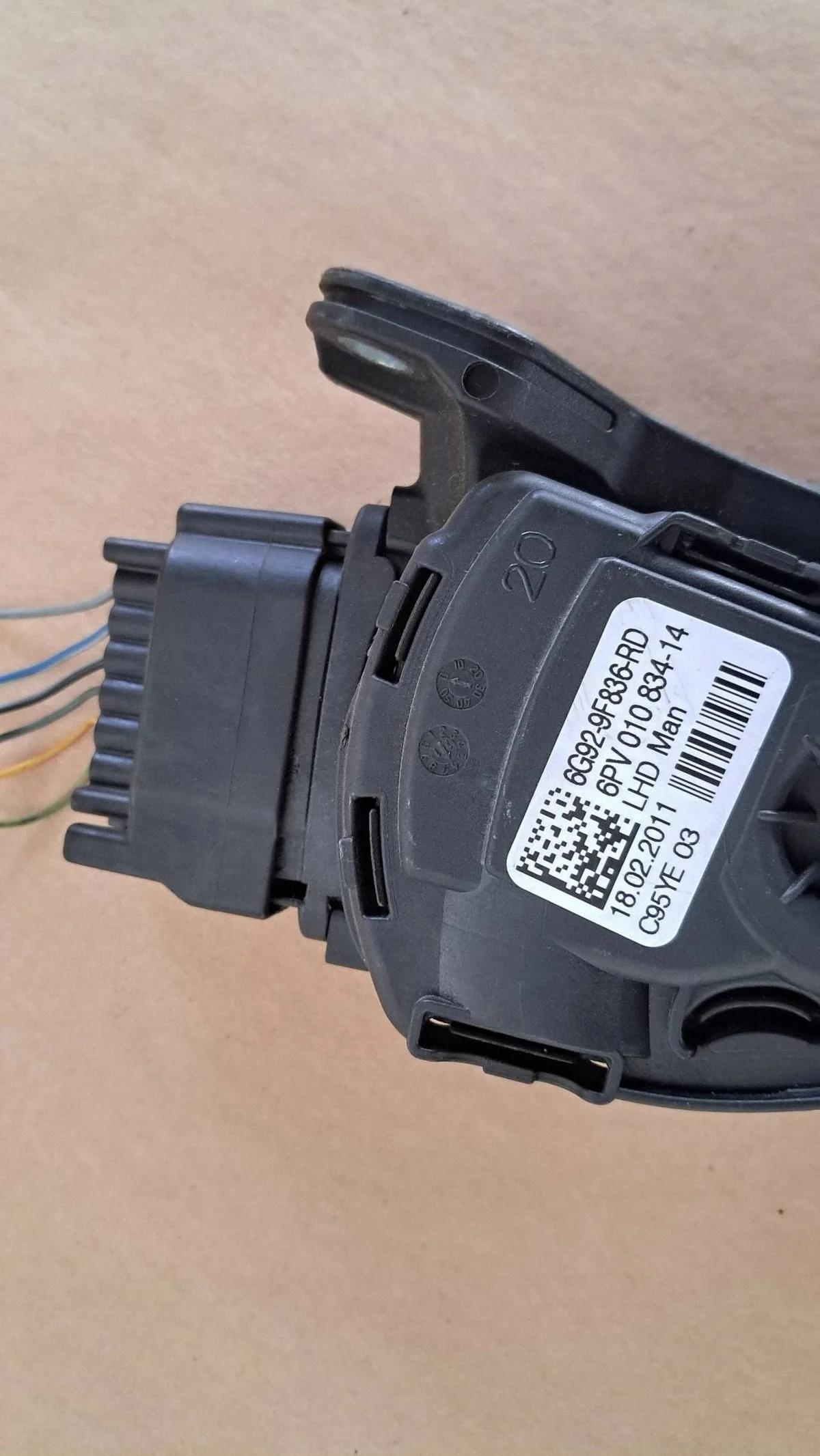 Pedale acceleratore Ford Mondeo 6G929F836RD image 3